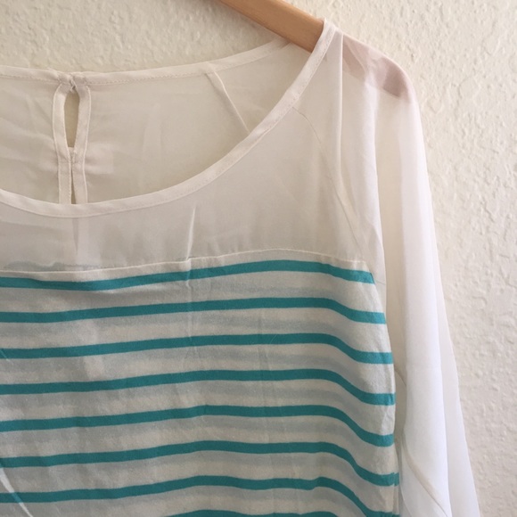 Lauren Conrad striped top - Picture 2 of 4